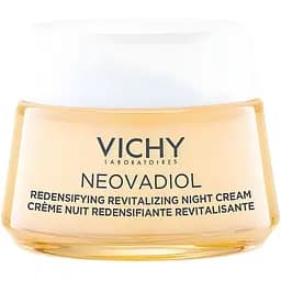 Нічний антивіковий крем Vichy Neovadiol з охолоджуючим ефектом, для збільшення щільності та відновлення тонусу шкіри обличчя 50 мл (MB421900)