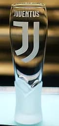 Пивний келих крафтовий 440 мл ФК Juventus Ювентус з гравіюванням подарунок для фаната футбольна кружка