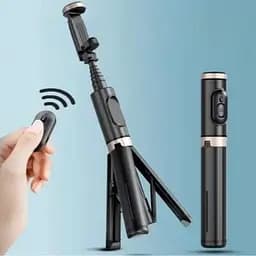 Монопод трипод бездротовий XO SS14 Bluetooth 72 см Чорний - мініатюра 5