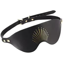 Розкішна маска на очі Zalo Blindfolds Black