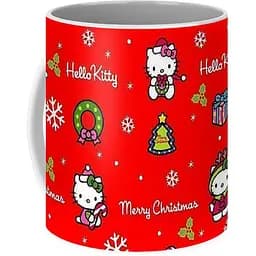 Кухоль GeekLand Хелло Кітті Hello Kitty Merry Christmas HK.02.02 330 мл білий - мініатюра 2