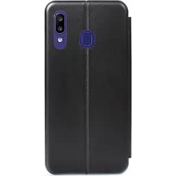 Чохол-книжка Toto Book Rounded Leather Case Samsung Galaxy M10s Black - мініатюра 2