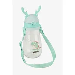 Пляшка дитяча з соломинкою для напоїв C59517 Бірюзовий