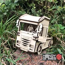Дерев'яний конструктор Вантажівка DAF 93 деталі - мініатюра 2