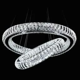 Люстра підвісна Brille з пультом LED 88W WW+NW+CW CH (BR-990S/1) - мініатюра 2