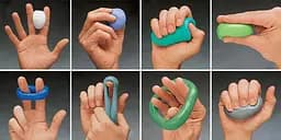 Пластична маса для реабілітації долоні Therapy Putty Strong сильна Qmed fit0025164 - мініатюра 3