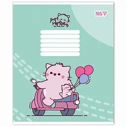Набір зошитів Yes Pembe the cat 18 аркушів у лінію 25 шт. (769091) - мініатюра 5