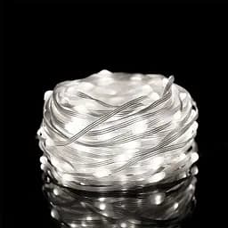 Гірлянда світлодіодна 200 LED великі краплі 20 метрів будинок/вулиця білий 8 режимів