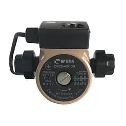 Насос циркуляційний Optima OP25-40 130мм + гайки, + кабель з вилкою - мініатюра 4