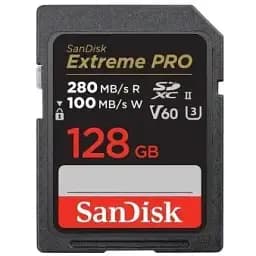 Карта памяти SanDisk 128GB SD class 10 Extreme PRO (SDSDXEP-128G-GN4IN)