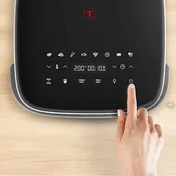 Tefal Мультипіч Tefal Easy Fry XL Surface, 2200Вт, чаша-4л, сенсорне керув., з віконцем, 10 програм, пластик, чорно-сірий - мініатюра 3