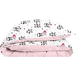 Підковдра полуторна Cosas Rose Panda 155х215см (PandaLoveRose_Dots_155q)