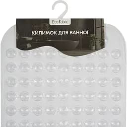 Килимок для ванної масажний Eco Fabric Сфери 70х37 см прозоро-білий (7037-001) - мініатюра 5