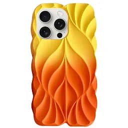 Чохол Epik TPU Leaf для Apple iPhone 15 Pro 6.1 Yellow/Orange