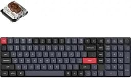 Клавіатура Keychron K17 PRO 100 Key Gateron MX 2.0 Brown RGB Hot-Swap Black (K17P-H3-UA)
