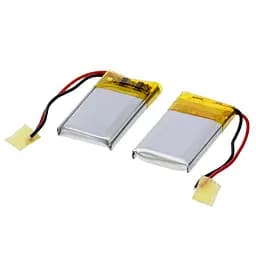 Акумулятор 351525P універсальний з контролером, 3,5 х 15 х 25 мм (100 mAh)/ для TWS навушників, bluetooth гарнітур, MP3 плеєрів - мініатюра 2