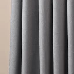 Комплект штор Ideia Naturel с люверсами графит 2.7х2.5 м (400020684)