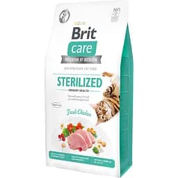 Сухой корм для стерилизованных котов Brit Care Cat GF Urinary Health со свежей курицей 7 кг