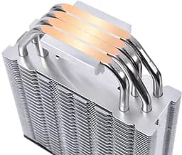 Кулер для процесора Thermaltake TOUGHAIR 510/Air cooler/12025 x2/PWM 500~2000rpm (CL-P075-AL12BL-A) Б/в - мініатюра 3