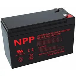 Аккумулятор NPP NP12-7,2 AGM (12V 7,2Ah)