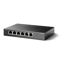 6-портовый настольный коммутатор с 4 РоЭ+ портами, TL-SF1006P