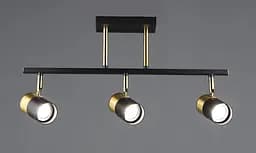 Люстра-спот с поворотным механизмом B N6664/3 BK+COP