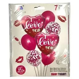 Набір куль Серце Love 7 шт.