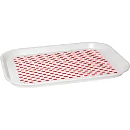 Таця Irak Plastik протиковзка біла (TP135)