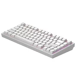 Клавіатура Dark Project ALU81 Terra Nostra PBT RGB Mech G3MS Moonstone White (DPKB_NOSTRA_81_ANSI_WHITE_UA) - мініатюра 5