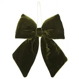 Прикраса декоративна Yes! Fun Бант 24x18 см темно-зелена (975081)