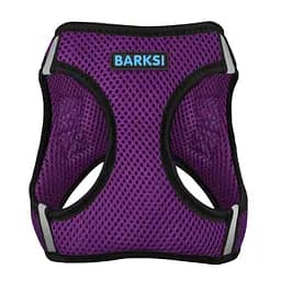 Шлея для собак Barksi Mesh Vest 3D сітка фіолетова 4XS 20-24 см - мініатюра 2