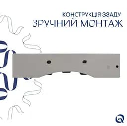 Раковина підвісна Qtap Nando LT 610х420х140 White з донним клапаном QT12112173WN47326 - мініатюра 5