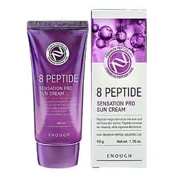 Сонцезахисний крем Пептиди 8 Peptide Sensation Pro Sun Cream Enough 50 мл