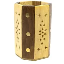 Подставка под ручки розовое дерево 10х6.5х7 см