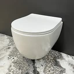 Підвісний унітаз VBI Vulcano white VBI-020400, Білий - мініатюра 2