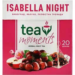 Чай Tea Moments Isabella Night 32 г (20 пир. х 1.6 г) - мініатюра 2