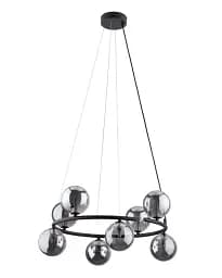 Подвесной светильник, люстра TK Lighting 6844 Anabelle G9 8x8W IP20 графитовый