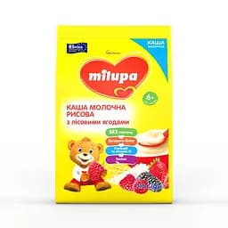 Молочна каша Milupa Рисова з лісовими ягодами 210 г - мініатюра 2