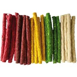 Ласощі для собак Croci Палички MIX кольорові 13 см 500 г (50 шт. х 10 г)