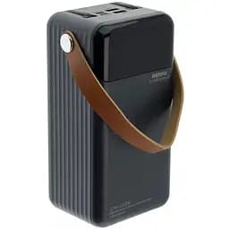 Павербанк Remax Lesu II Series RPP-565 / 60000мАг / до 22,5 Вт / USB-C+USB-A+Lightning / PD+QC / із вбудованими кабелями / Сірий