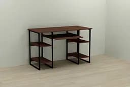 Комп'ютерний стіл Ferrum-decor Тім 75x120x70 чорний ДСП Венге 16мм (FRD-106105)