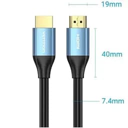 Кабель Vention HDMI-HDMI V 2.0 8 м (ALHSK) - мініатюра 2