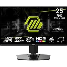 Монітор MSI 24.5" MAG 255PXF 2xHDMI DP MM IPS 300Hz 0.5ms sRGB 120% FreeSync Pivot teh0014175