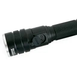 Ліхтар ручний X-Balog BL-611-P50, світлодіодний потужний акумуляторний з USB заряджанням, чорний - мініатюра 5