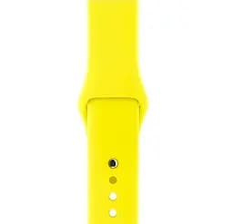 Силіконовий ремінець Watchbands для Apple Watch 42mm Розмір ML жовтий (WB101YELLOW) - мініатюра 2