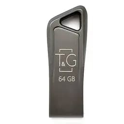 Флеш накопичувач USB 64Gb T&G Metal TG114 Grey USB 3.0 (TG114-64G3)