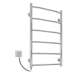 Електрична рушникосушарка Kosser Драбинка Трапеція 700x500/6 EL рег. ДТ09EL, Хром, Ліве