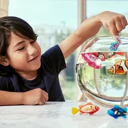 Інтерактивна іграшка Pets & Robo Alive S3 Роборибка, рожева (7191-6) - мініатюра 8