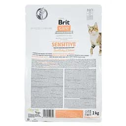 Сухий корм Brit Care Cat GF Sensitive HDiгestion Delicate Taste 2 кг для котів з чутливим травленням - мініатюра 3