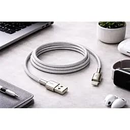 Кабель Monblan USB-A to Lightning Nylon Series 20W 1.2м Starlight [160749] - мініатюра 2